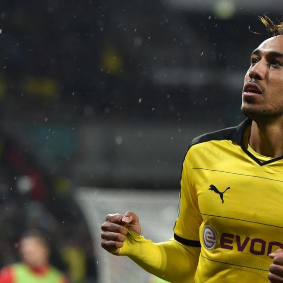 Pierre-Emerick Aubameyang, record africain de buts en Bundesliga