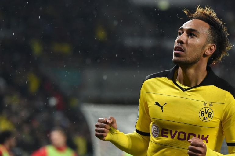 Pierre-Emerick Aubameyang, record africain de buts en Bundesliga
