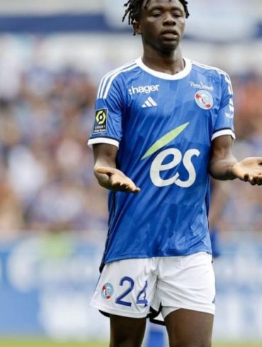 Abakar Sylla en difficulté de temps de jeu avec le RC Strasbourg en 2025-2026.