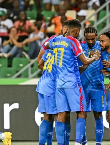 La RDC célèbre sa qualification pour le barrage intercontinental après sa victoire contre le Nigeria à Rabat.