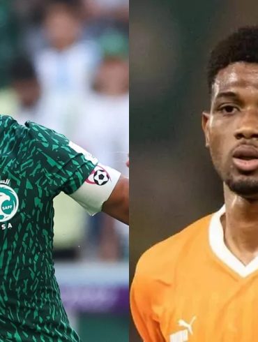Arabie saoudite 1–0 Côte d’Ivoire à Djeddah lors d’un match amical, 14 novembre 2025.