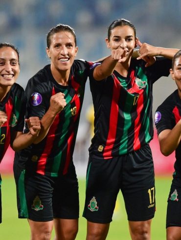 Les joueuses du FAR Rabat