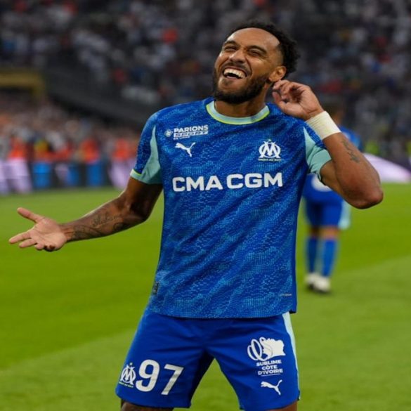 Aubameyang offre la victoire à l’OM