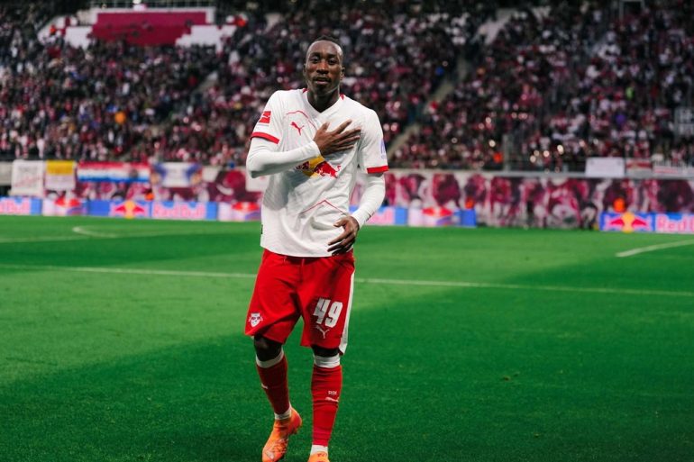 Yan Diomandé a été élu meilleur jeune joueur de la saison en Bundesliga.