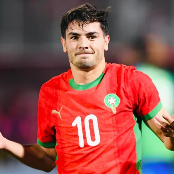 Brahim Diaz élu homme du match Maroc Comores