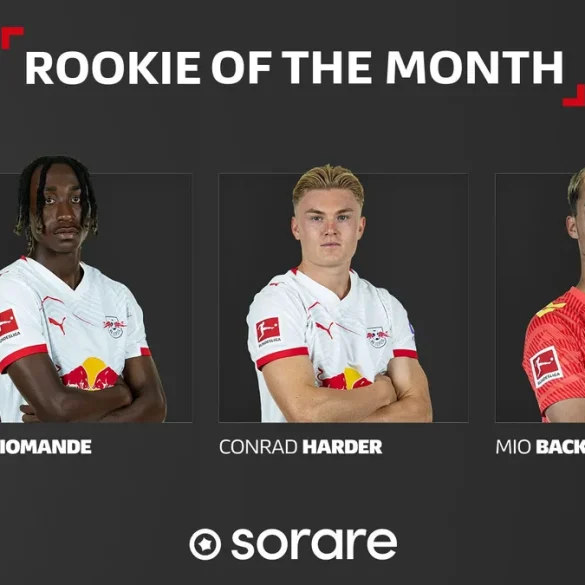 Yan Diomandé est de nouveau en lice pour le trophée Rookie of the Month en Bundesliga.