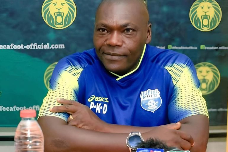 David Pagou, nouveau sélectionneur du Cameroun désigné pour conduire les Lions indomptables à la CAN 2025 au Maroc.