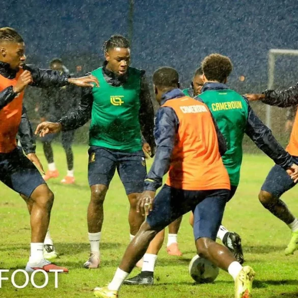 Olivier Kemen a sauvé le Cameroun avec le but du 1-1 face à Zemamra