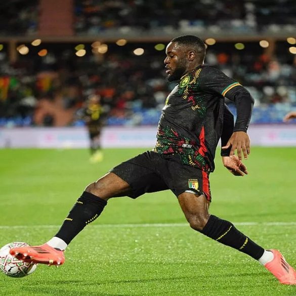 Junior Tchamadeu manquera le match Cameroun Mozambique après accumulation de cartons.