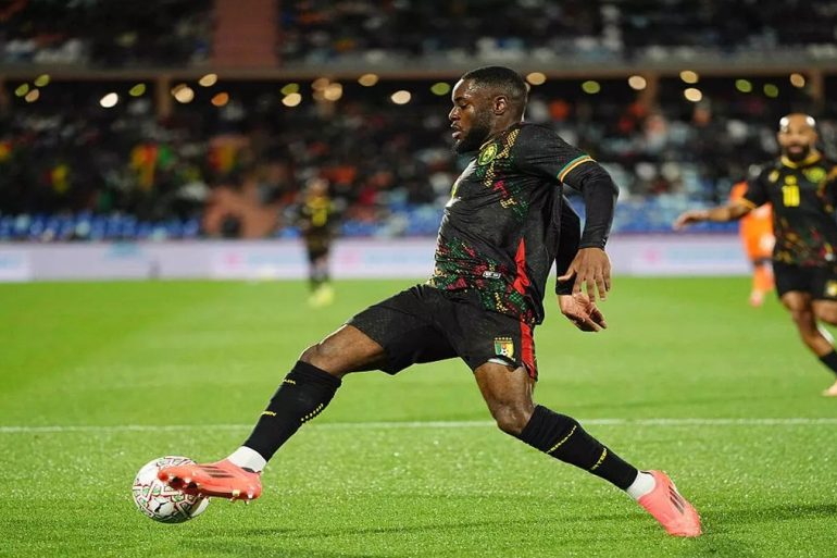 Junior Tchamadeu manquera le match Cameroun Mozambique après accumulation de cartons.