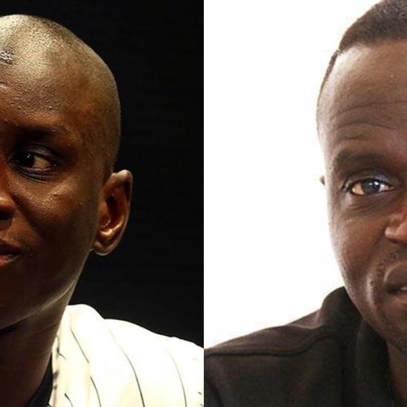 Demba Ba et Ferdinand Coly, désormais membres de la Fédération sénégalaise de football.