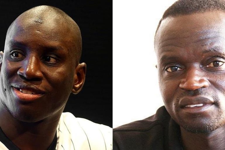 Demba Ba et Ferdinand Coly, désormais membres de la Fédération sénégalaise de football.