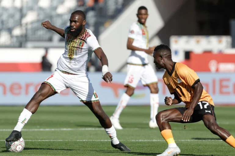 Score final Mali Zambie 1-1 avec le but de Sinayoko et l’égalisation tardive de Daka.