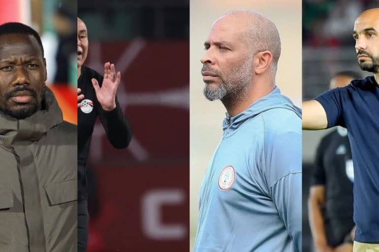 Les quatre sélectionneurs africains encore en course pour le titre à la CAN 2025.