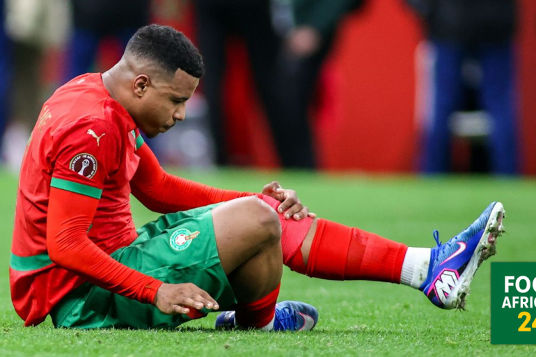 Hamza Igamane sort blessé en prolongation lors de la finale de la CAN 2025