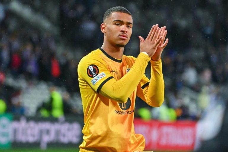 Guillaume Restes, gardien du Toulouse FC, au cœur d’un intérêt ivoirien évoqué ces dernières heures. (Toulouse FC)