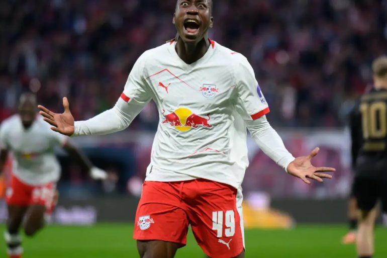 Yann Diomandé a encore marqué avec Leipzig et poursuit sa montée en puissance.