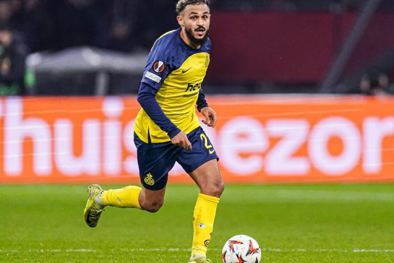 Sofiane Boufal lors d’un match avec l’Union Saint Gilloise.