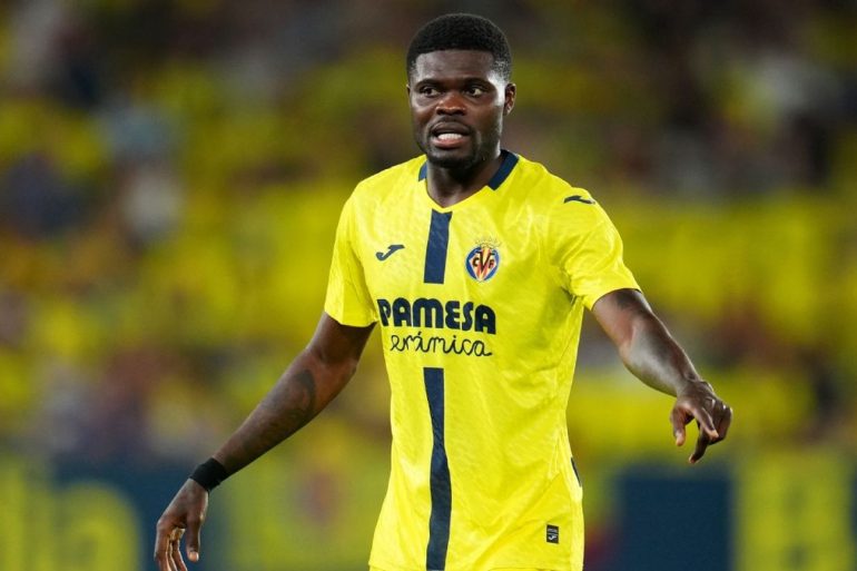 Thomas Partey avec Villarreal, un avenir déjà incertain malgré son arrivée récente.