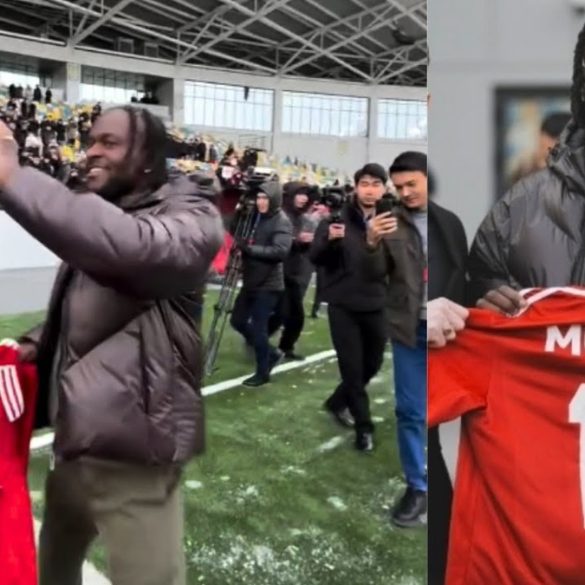 Victor Moses, ancien joueur de Chelsea, rebondit au Kazakhstan avec Kaysar Kyzylorda.