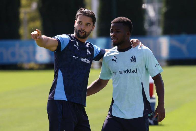 Hamed Junior Traoré célèbre son retour en forme après un but et une passe décisive en Coupe de France.