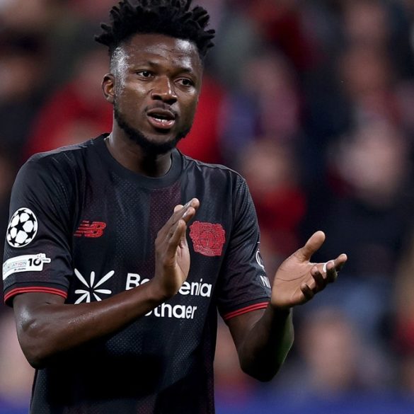 Edmond Tapsoba, solide en défense et désormais décisif dans le jeu.