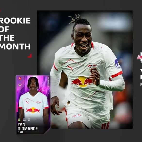 Yan Diomandé confirme son immense saison avec un nouveau trophée de rookie du mois en Bundesliga.