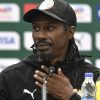 Aliou Cissé, sélectionneur concerné par une situation d’impayés en Libye.