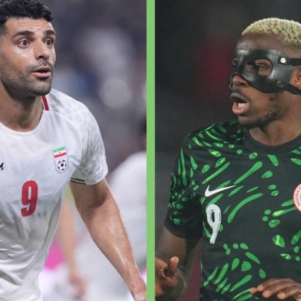 Le Nigeria a battu l’Iran 2-1 grâce à des buts de Moses Simon et Akor Adams.