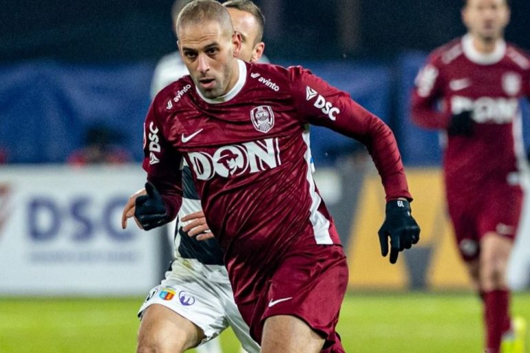 Islam Slimani quitte le CFR Cluj après seulement quelques mois passés sous les couleurs du club roumain.