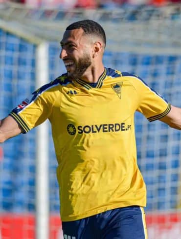 Yanis Begraoui a marqué contre le FC Porto et porte désormais son total à 19 buts en Liga Portugal.