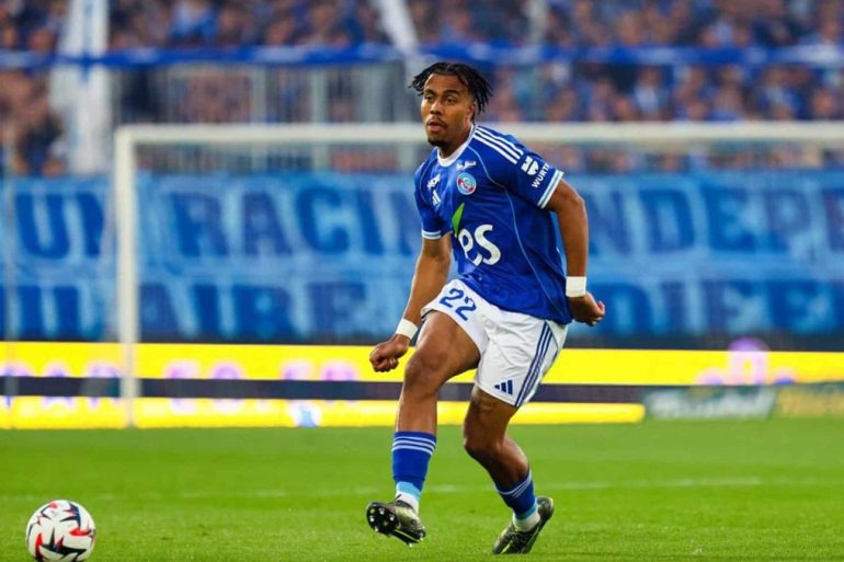 Guéla Doué a manqué les derniers matches de Strasbourg à cause d’un virus mais son retour est attendu prochainement.