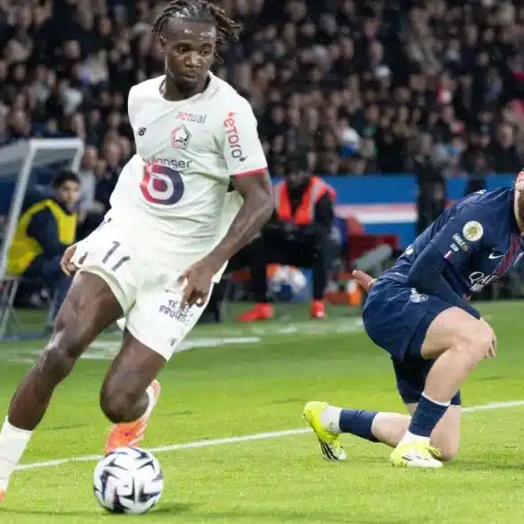 Ngal’ayel Mukau a été élu Pépite du mois d’avril en Ligue 1.