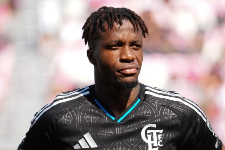 Wilfried Zaha quitte Charlotte FC après la fin de son prêt en provenance de Galatasaray.