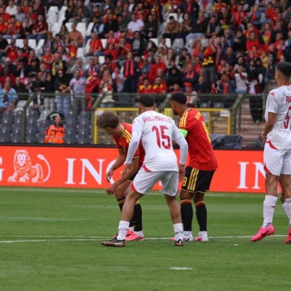La Tunisie s’incline lourdement face à la Belgique en match de préparation.