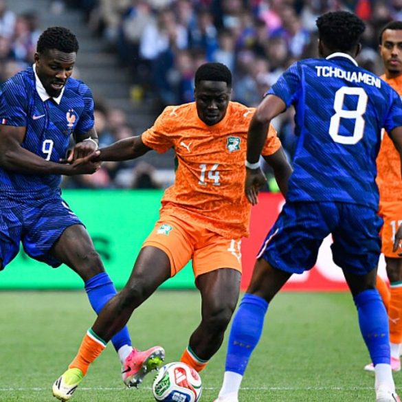 La Côte d’Ivoire a battu la France pour la première fois de son histoire.