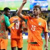 Amad Diallo célèbre la victoire de la Côte d’Ivoire face à l’Équateur.: