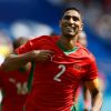 Achraf Hakimi en conférence de presse avant le choc entre le Maroc et le Brésil.