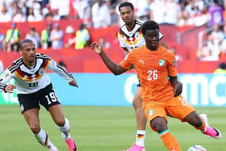 Christ Inao Oulaï a été encensé après sa performance face à l’Allemagne.