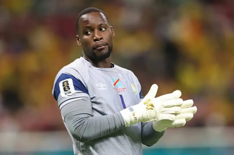 Lionel Mpasi-Nzau a réalisé 8 arrêts face à la Colombie malgré la défaite de la RD Congo.
