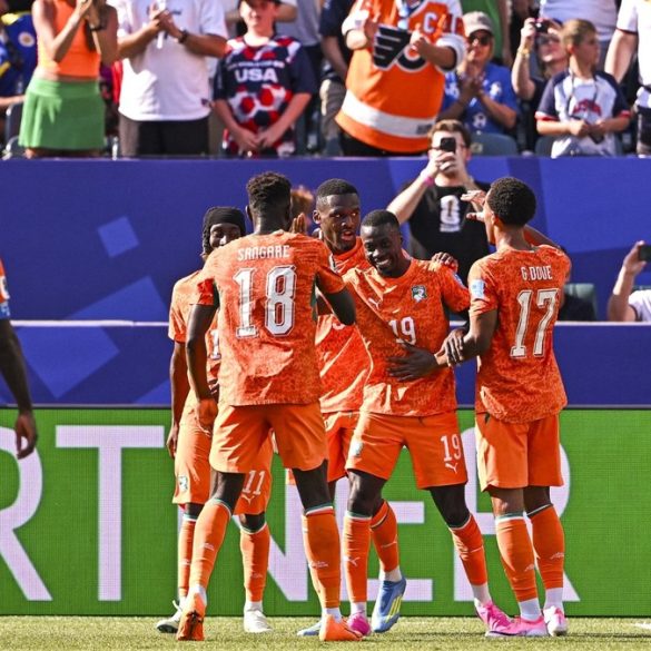 La Côte d’Ivoire possède le meilleur pourcentage de matchs de Coupe du monde avec au moins un but marqué.