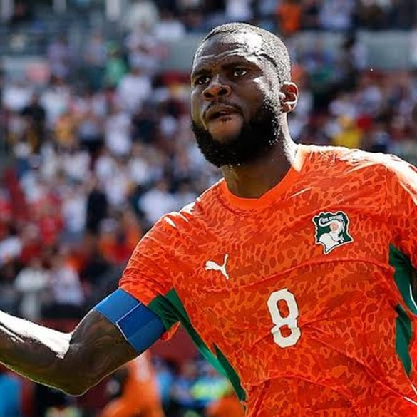Franck Kessié a inscrit son premier but en Coupe du monde face à l’Allemagne.