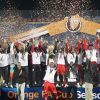 Jwaneng Galaxy célèbre son sacre en FA Cup botswanaise après sa victoire face à Mochudi Centre Chiefs.