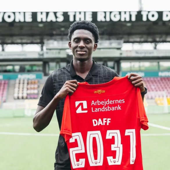 Mohamed Ousmane Daff s’est engagé avec le FC Nordsjælland jusqu’à l’été 2031.