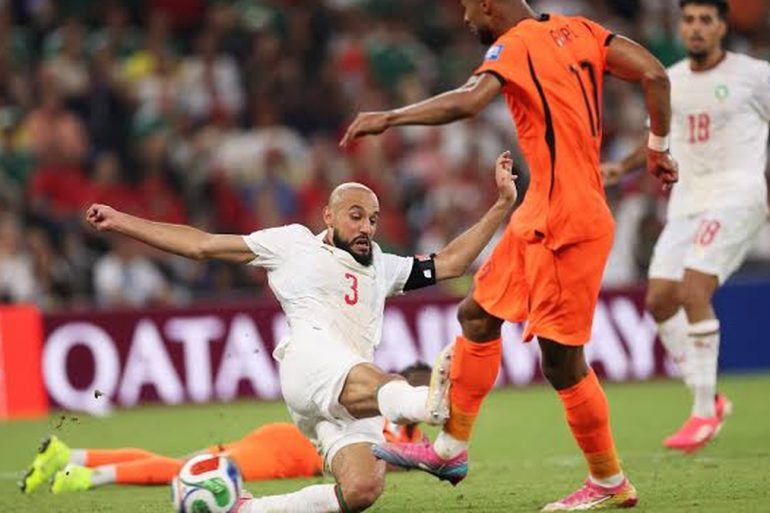 Noussair Mazraoui estime que Maroc-Pays-Bas est arrivé trop tôt dans la Coupe du monde.