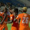 Les Éléphantes de Côte d’Ivoire célèbrent leur large victoire contre le Burkina Faso pour leur entrée dans la CAN féminine 2026.