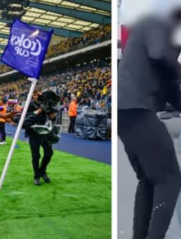 Mohammed Fuseini sous le maillot de l’Union Saint-Gilloise avant l’agression dont il a été victime à Bruxelles.