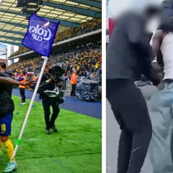 Mohammed Fuseini sous le maillot de l’Union Saint-Gilloise avant l’agression dont il a été victime à Bruxelles.