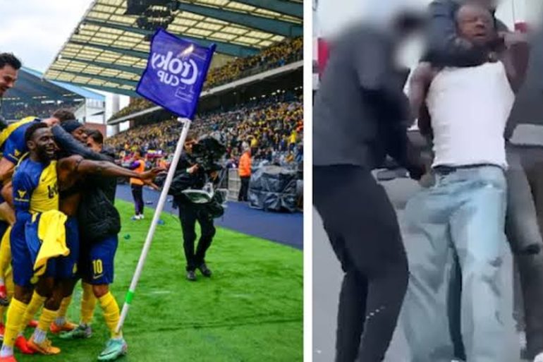 Mohammed Fuseini sous le maillot de l’Union Saint-Gilloise avant l’agression dont il a été victime à Bruxelles.