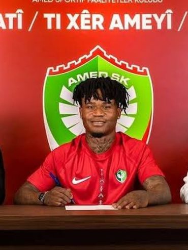 Gift Orban rejoint Amedspor pour une saison en prêt avec une option d’achat.